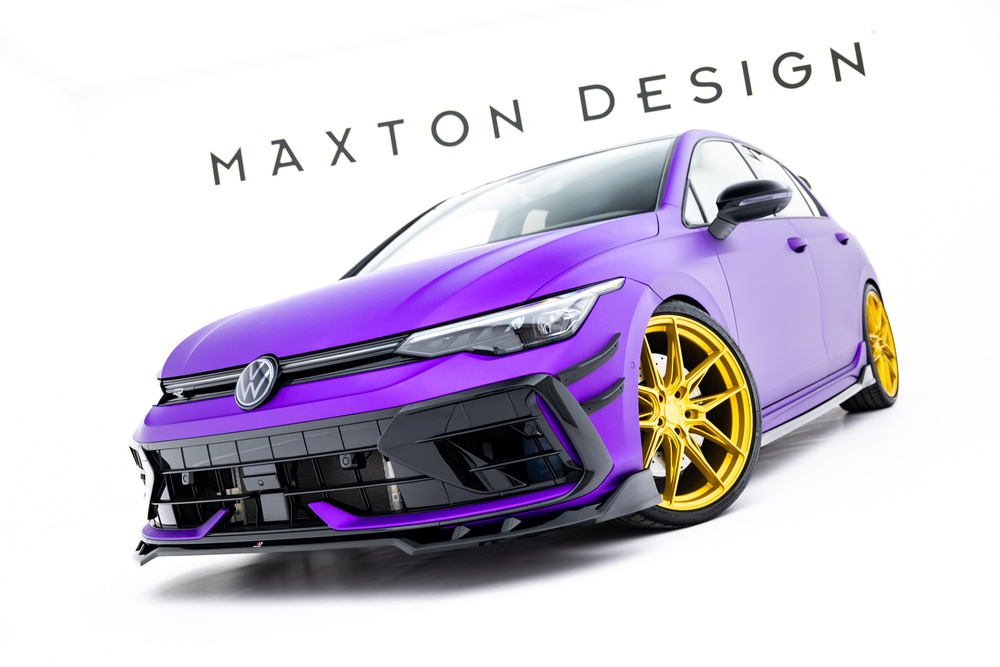 Voorspoiler V.1 Volkswagen Golf R Mk8 Facelift Maxton
