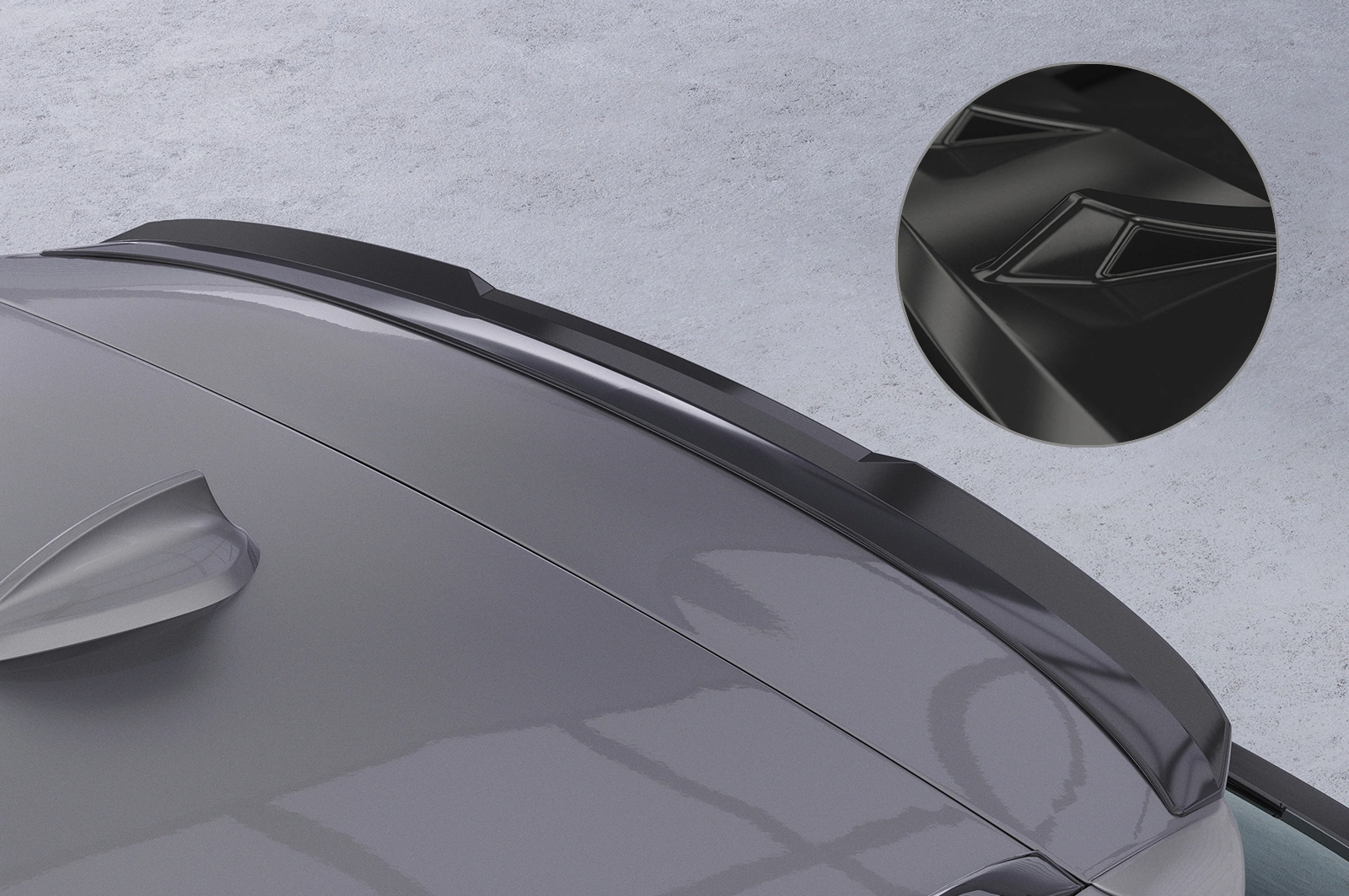 Achterspoiler BMW 3er G21 glans zwart 2019–