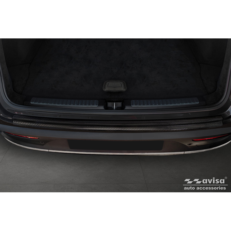 Echt 3D Carbon Achterbumperprotector  Mercedes EQC (N293) 2019-