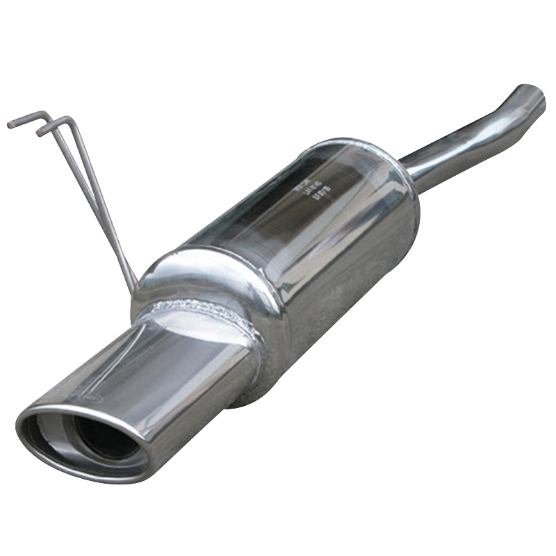 100% RVS Sportuitlaat  Lancia Y 1.4 (95pk) 1995-1999 120x80mm