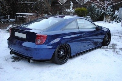 Zijdiffusers Toyota Celica T23 Glans Zwart