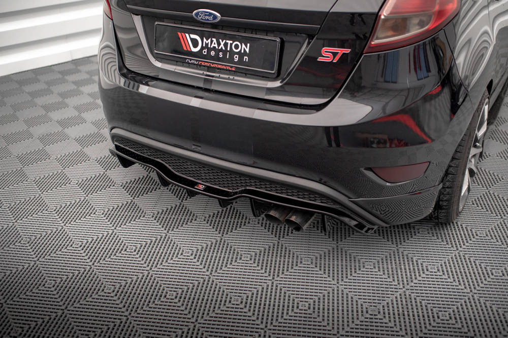 Diffuser Ford Fiesta ST Mk7 FL 5 Deurs Glanzend Zwart