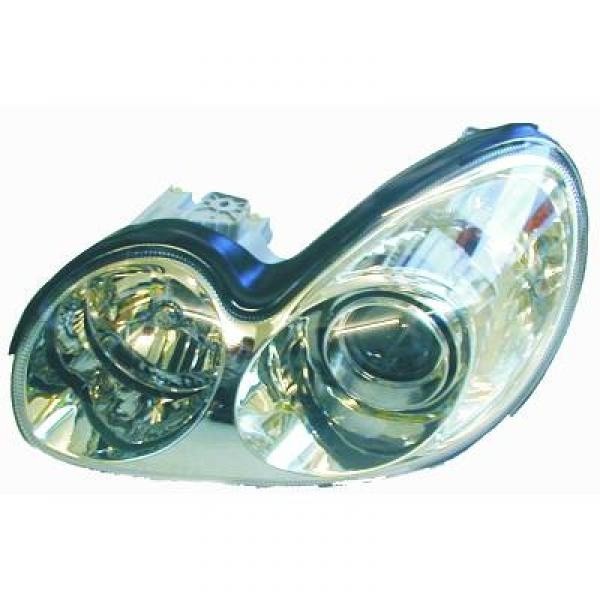 Koplamp links SONATA 01-05 DEPO H7+H1