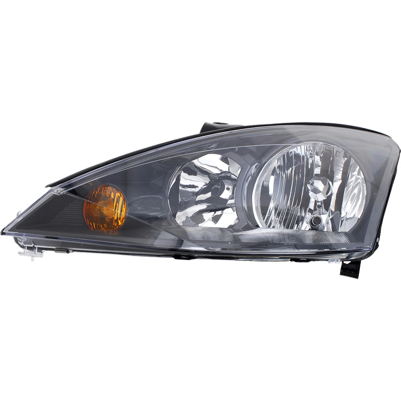 Set Koplampen  Ford Focus I Facelift 2001-2004 - Zwart/Helder