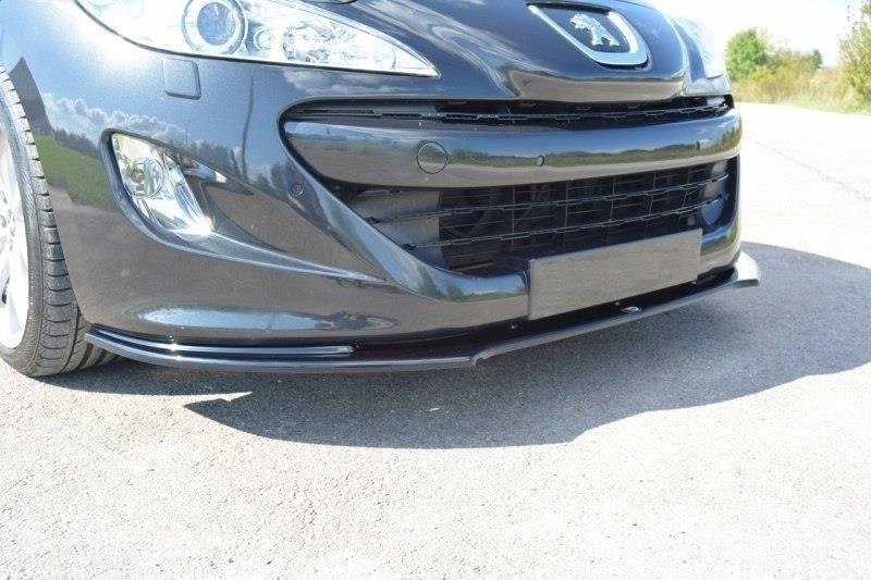 Voorspoiler Peugeot RCZ Maxton Design glans zwart V.2