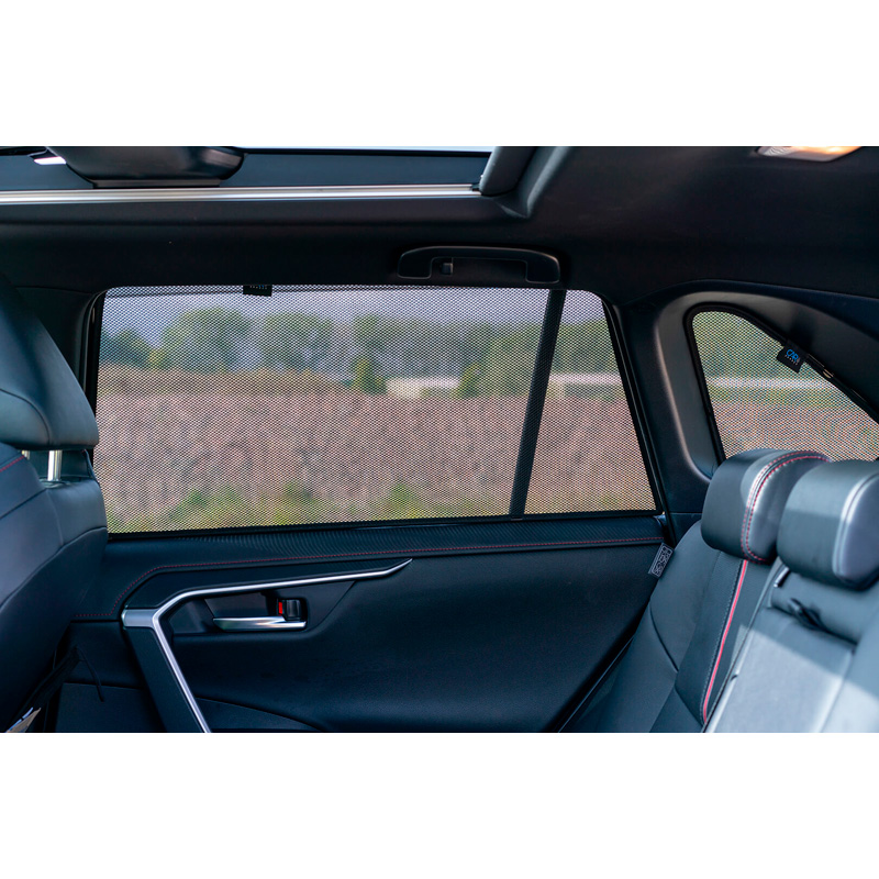 Set Car Shades  Toyota RAV-4 (5th Gen) 2018- (met achteruitrijcamera) (6-delig)