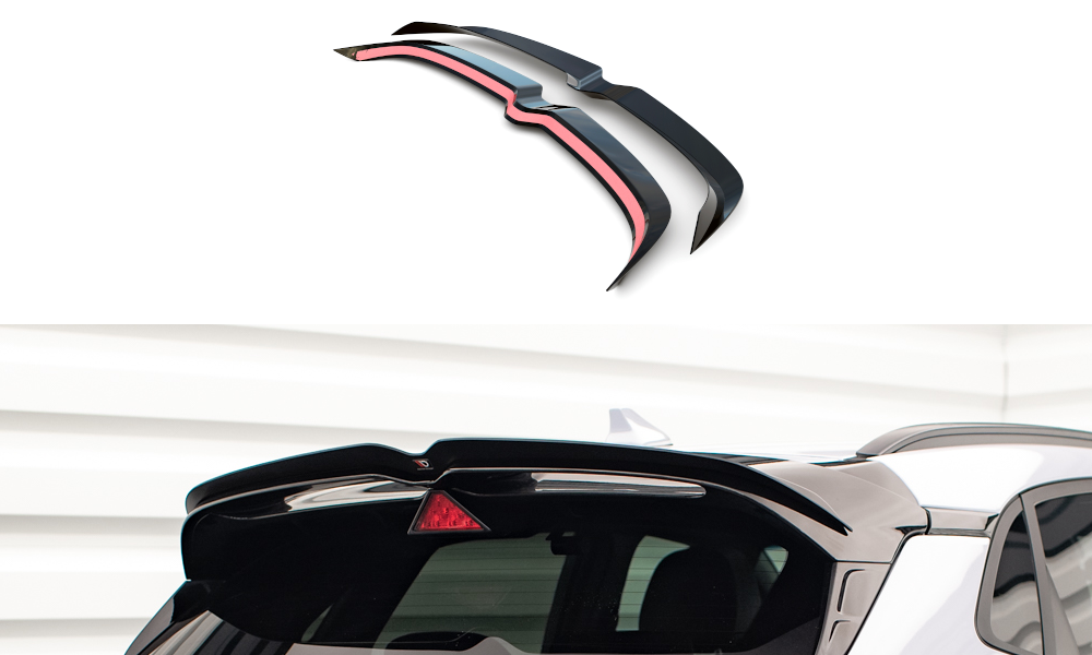 Spoiler Hyundai Kona N Maxton Glans Zwart
