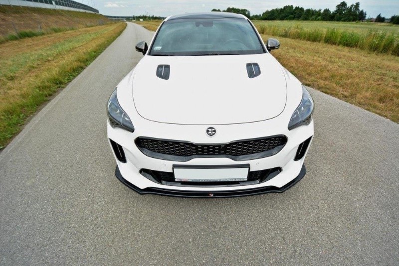 Voorspoiler KIA Stinger GT V.2 Glanzend Zwart