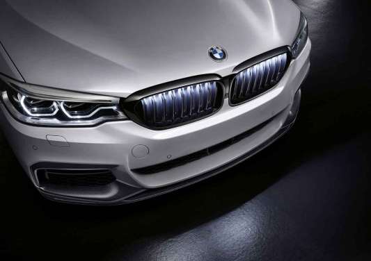 ABS Achterbumper beschermlijst BMW 5-Serie G30 Sedan M-Sport 10/