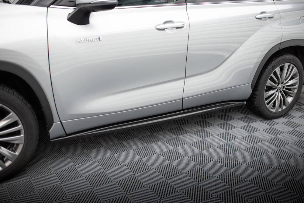 Zijskirts Toyota Highlander Maxton Glans Zwart