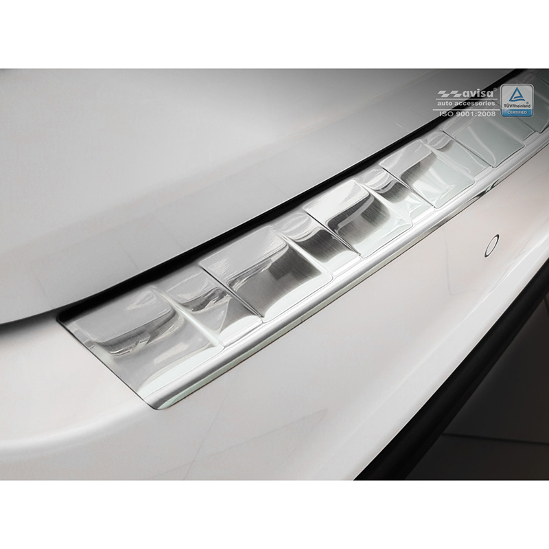 RVS Achterbumperprotector  Kia Sorento III Facelift 2017-2020 'Ribs'