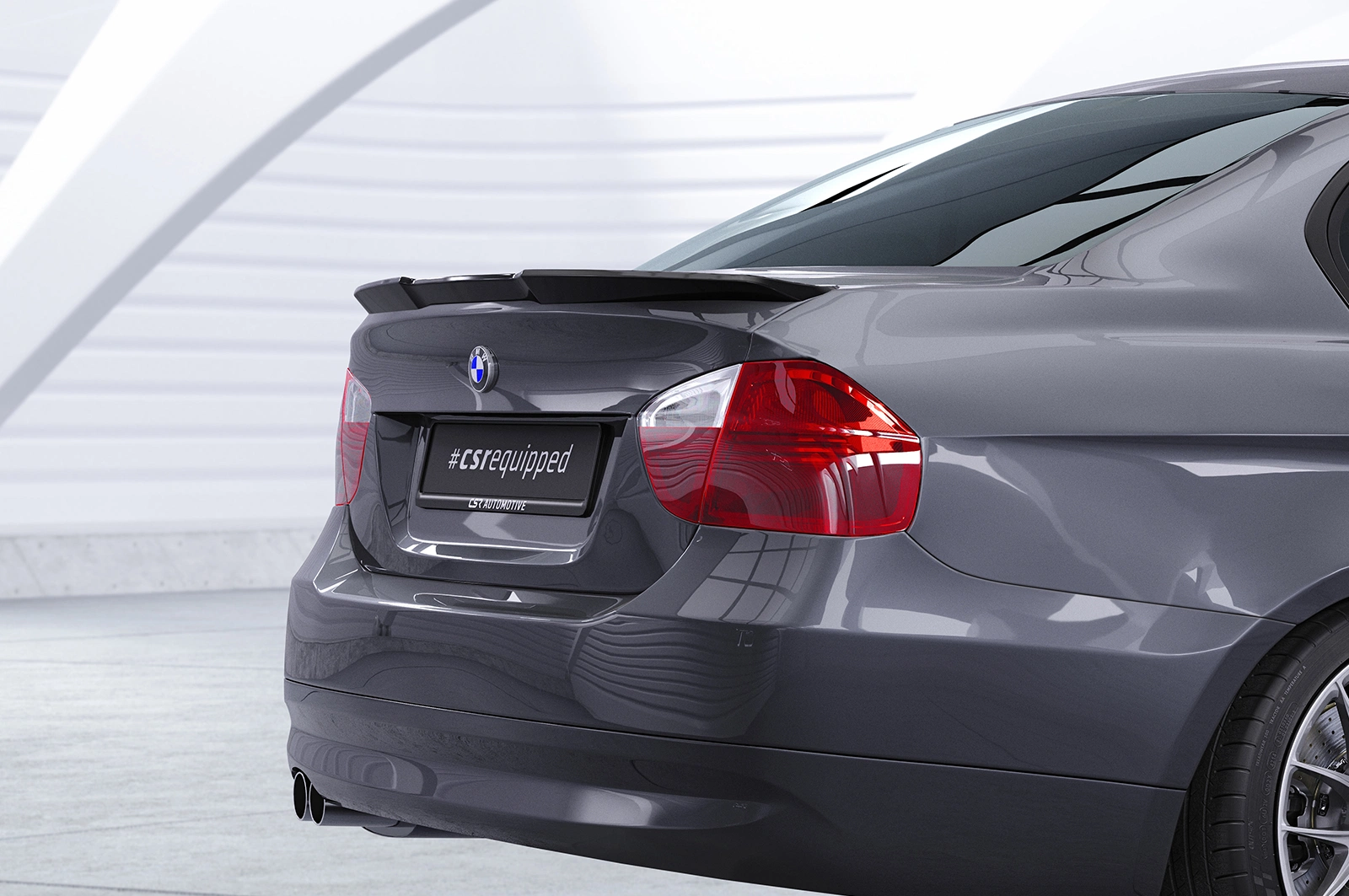 Achterspoiler BMW 3er E90 Glans Zwart – CSR Design (01/2005 – 10/2011)