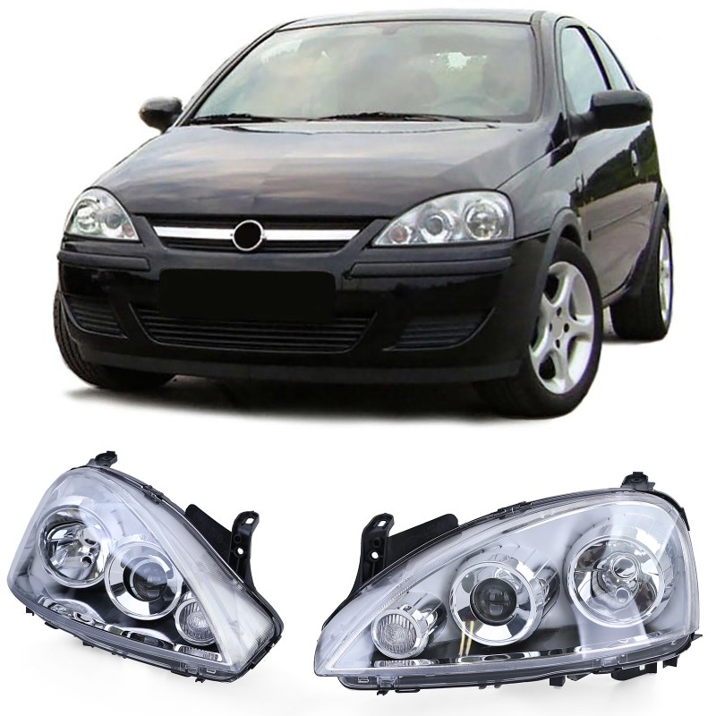 Headlights Opel Corsa 00-06