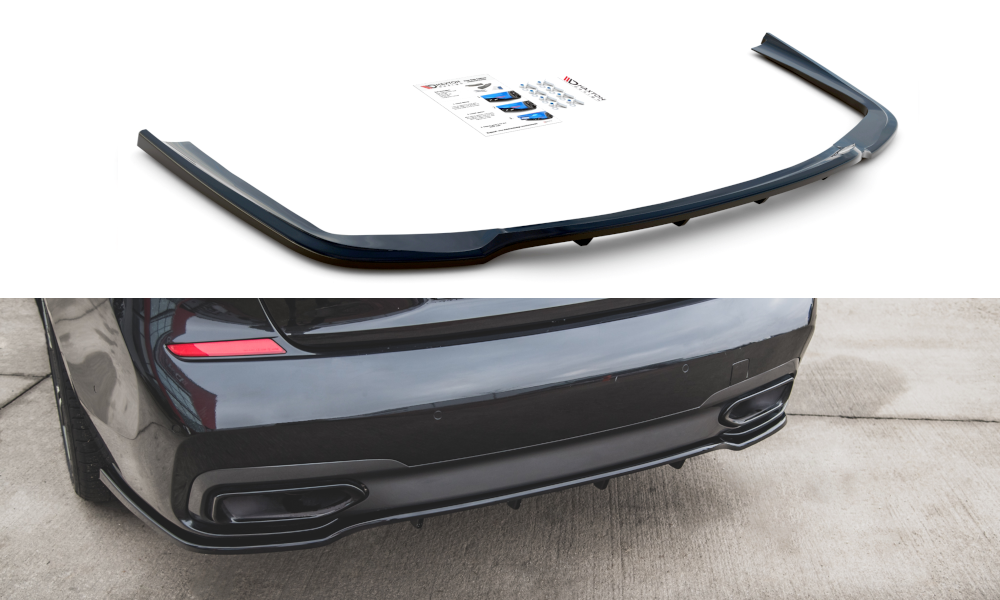 Diffuser V.2 BMW 7-Serie G11 M Pakket Maxton Glans Zwart