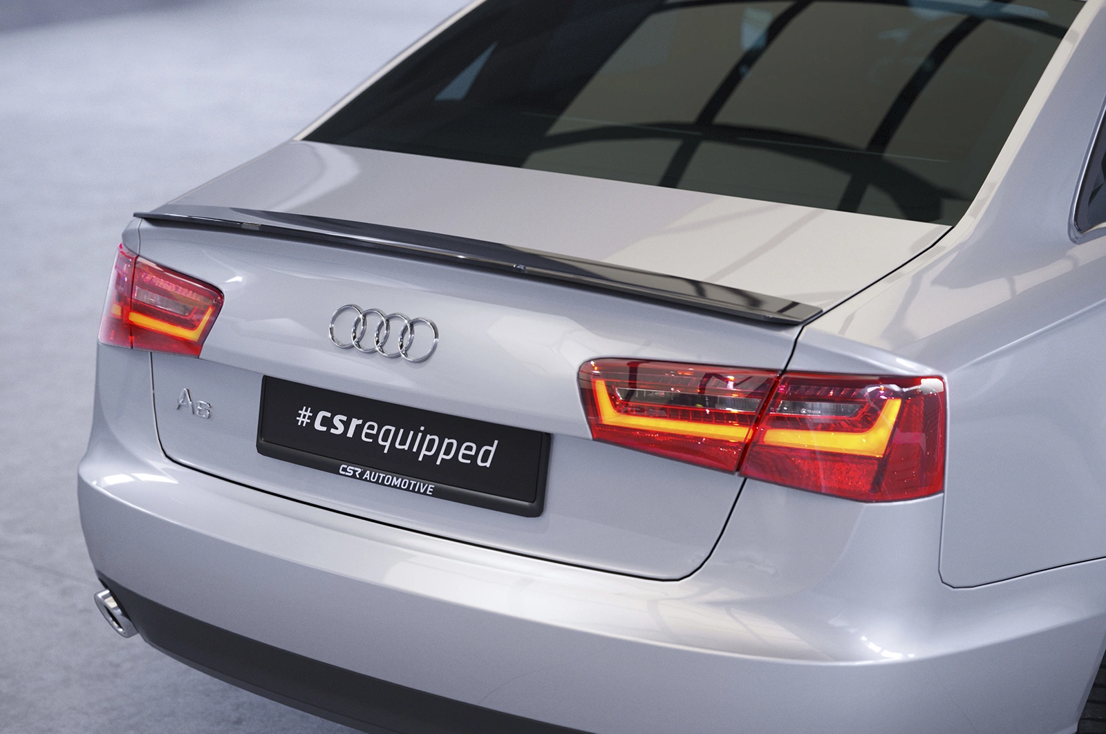 Achterspoiler Audi A6 C7 4G Glans Zwart – CSR Automotive – 2011–2018