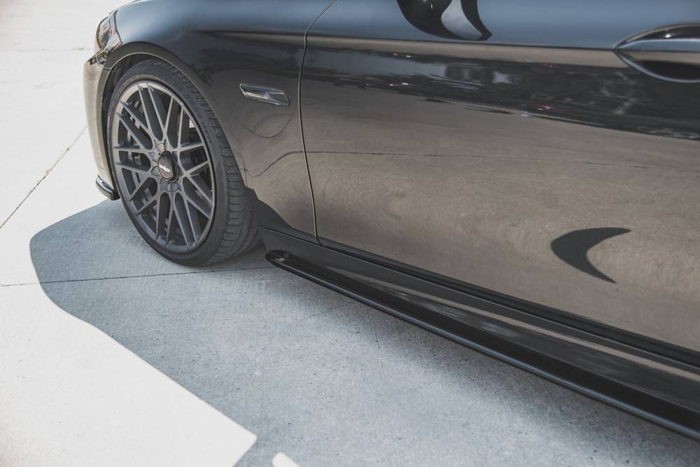 Zijskirts V.2 BMW 5-Serie F10/F11 M-Pakket Maxton Glans Zwart
