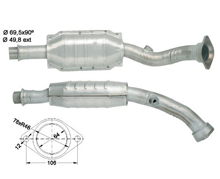 Citroen ZX 2.0i 16V 1998 cc 120 Kw / 163 cv XU10J4RS Magnaflow C