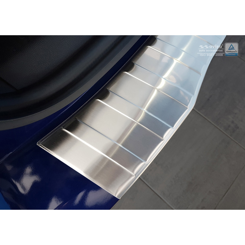 RVS Achterbumperprotector  Ford Tourneo Courier/Transit Courier 2014- 'Ribs'