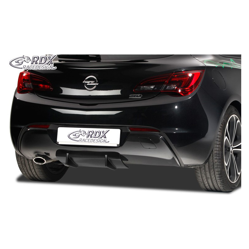 Achterskirt 'Diffusor U-Diff'  Opel Astra J GTC 2009-2015 incl. OPC-Line (PU)