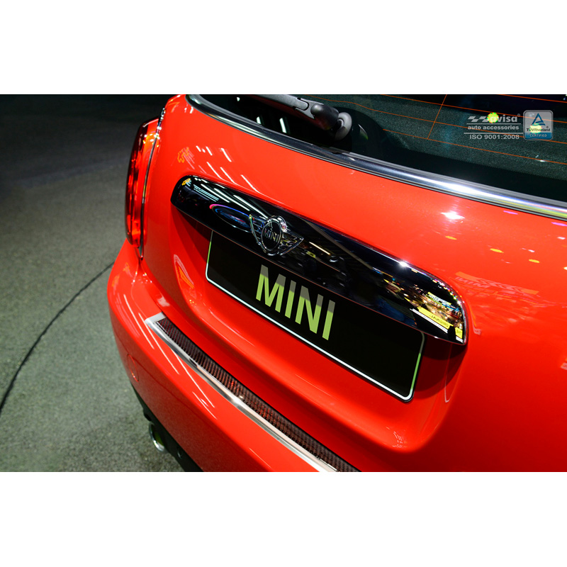 RVS Achterbumperprotector 'Deluxe' Mini One/Cooper F56 3-deurs 3