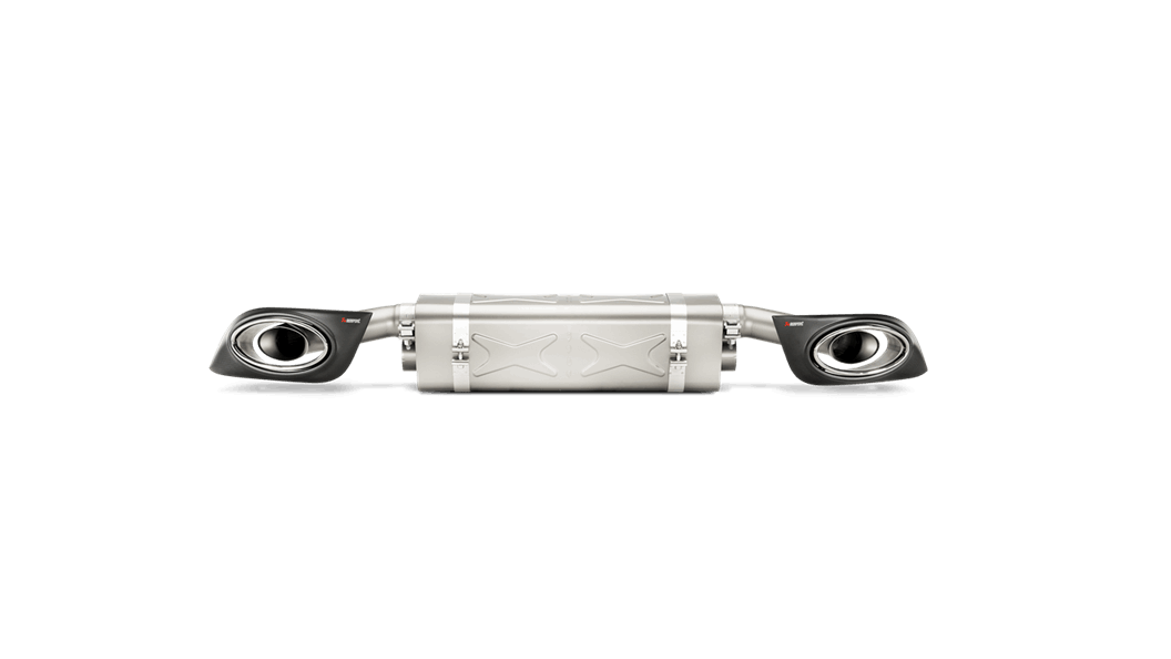 Akrapovic Porsche 911 Turbo/Turbo S (991) “Slip On” Titanium Exhaust System