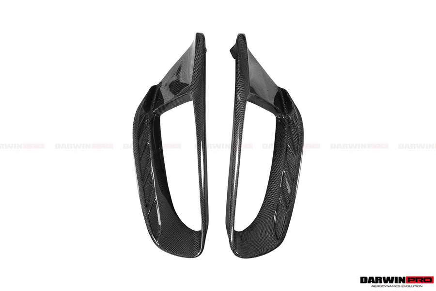 Ferrari 488 GTB/Spyder Pista Style Quarter Panel Side Scoops 2015-2020