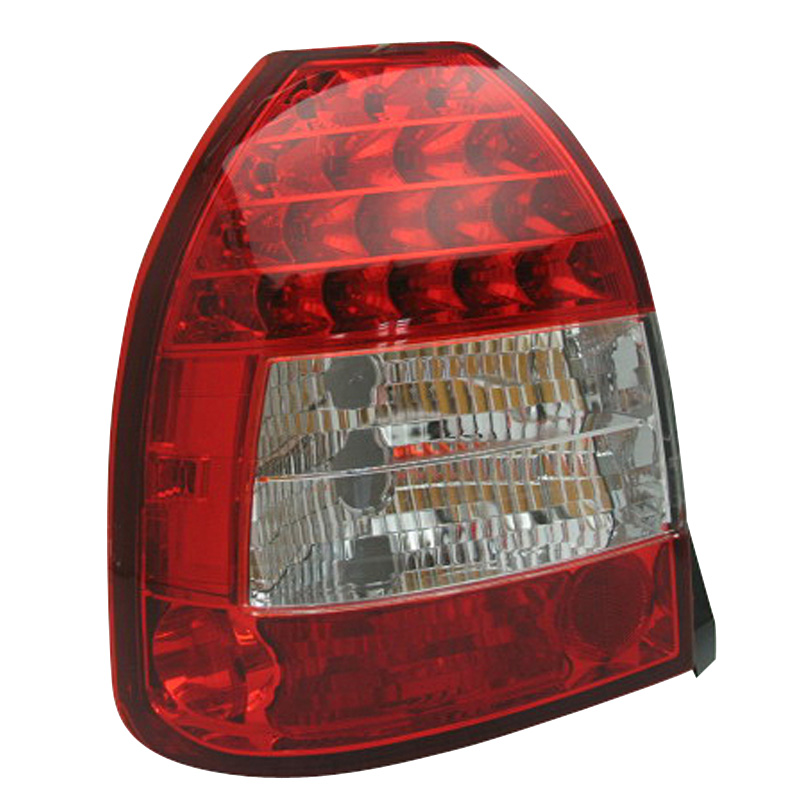 Set LED Achterlichten  Honda Civic HB 3-deurs 1996-2001 - Rood/Helder