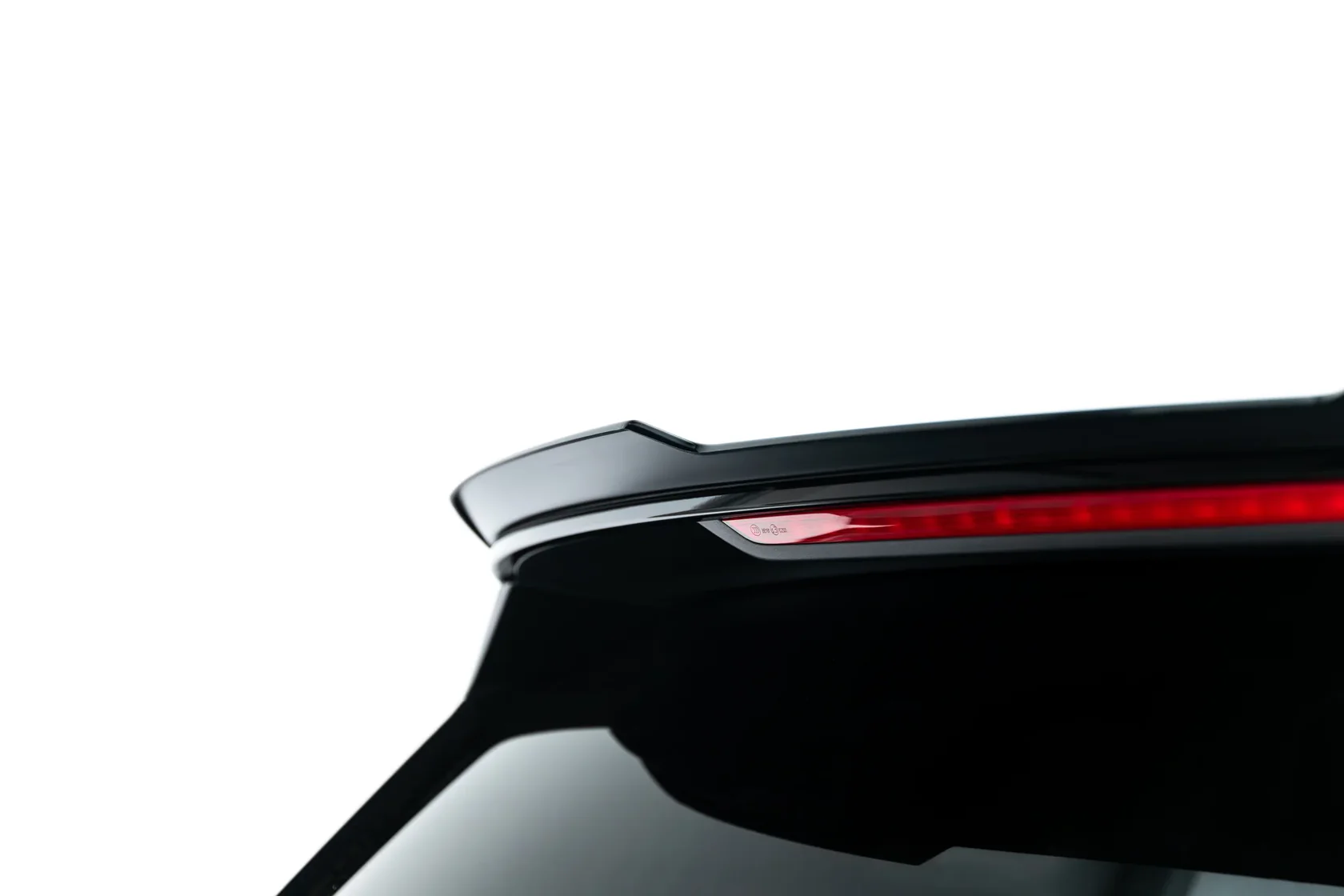 Spoiler Cap Volkswagen Tayron R-Line Mk1 Glans Zwart