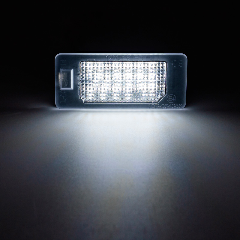 Set LED Nummerplaatverlichting  Fiat 500X (6X) 2018-2022 / 500X (7X) 2021- / 500e 2020- / Abarth 500 EV 2023- & Alfa Romeo Tonale 2022-