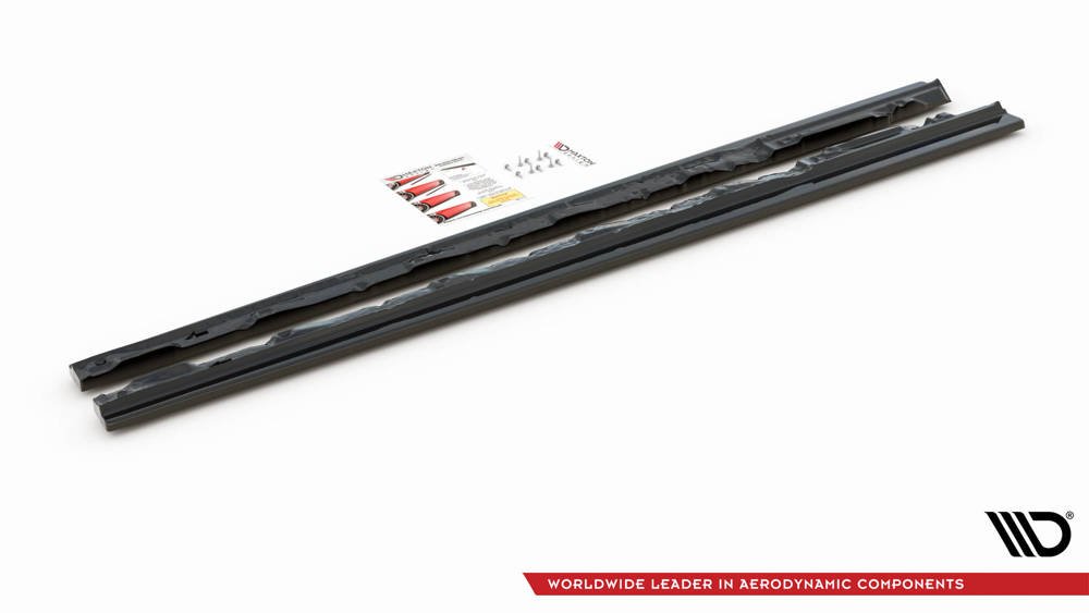 Zijskirt diffuser audi SQ5 MK1 8R Street