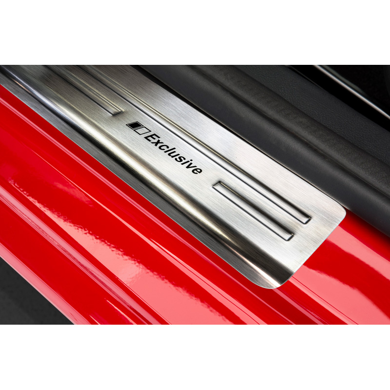 Instaplijsten SKODA FABIA III hatchback "EXCLUSIVE" print, relie