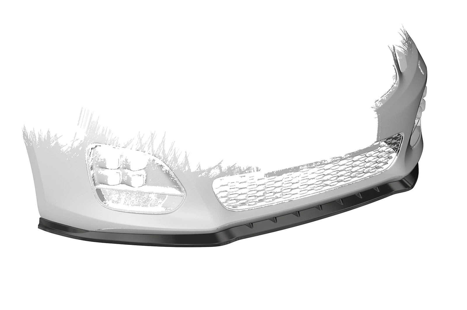 Voorspoiler KIA Ceed (JD) glans zwart – CSR Automotive (04/2012-2018)