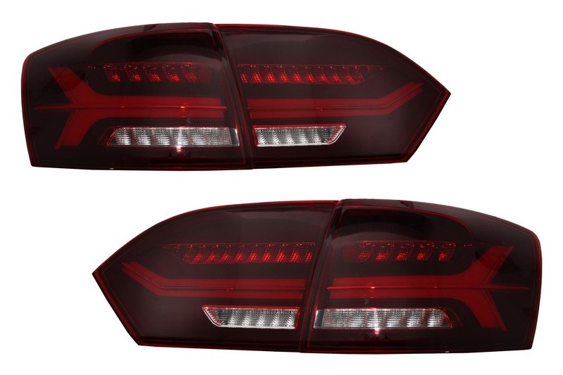 Taillights VW Jetta IV 10-17 LED DRL black