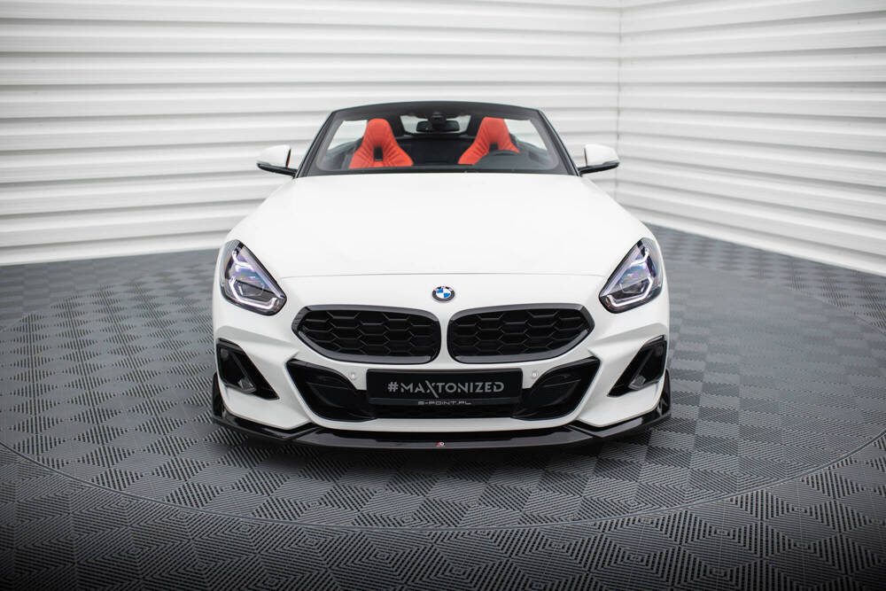 Voorspoiler BMW Z4 M40i / M Pakket G29 Glans Zwart