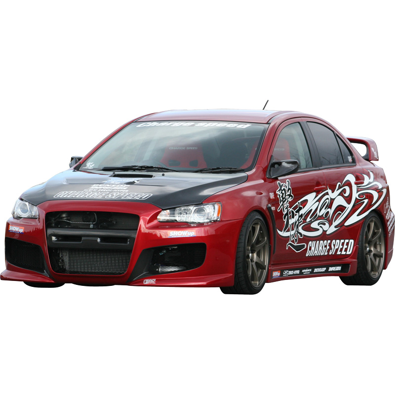 Chargespeed Voorbumper  Mitsubishi Lancer Evo X CZ4A (FRP)