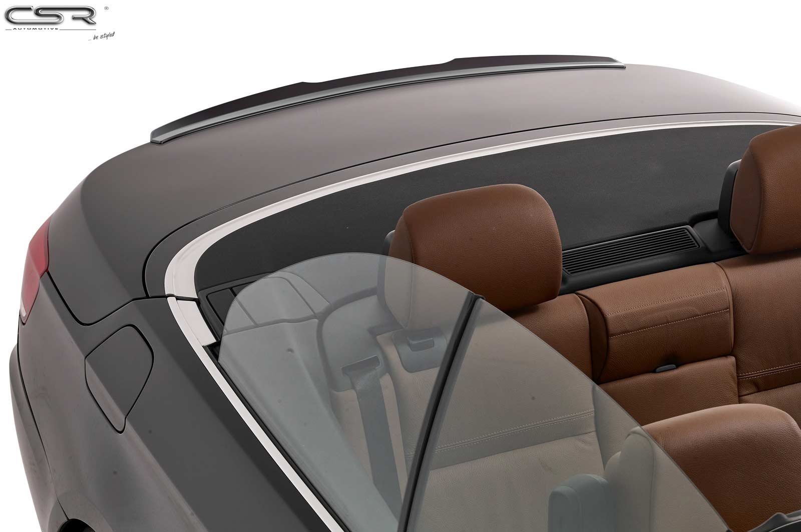 Achterspoiler BMW 3‑Serie E93 Cabriolet (2005–2013) Glans Zwart – CSR Automotive