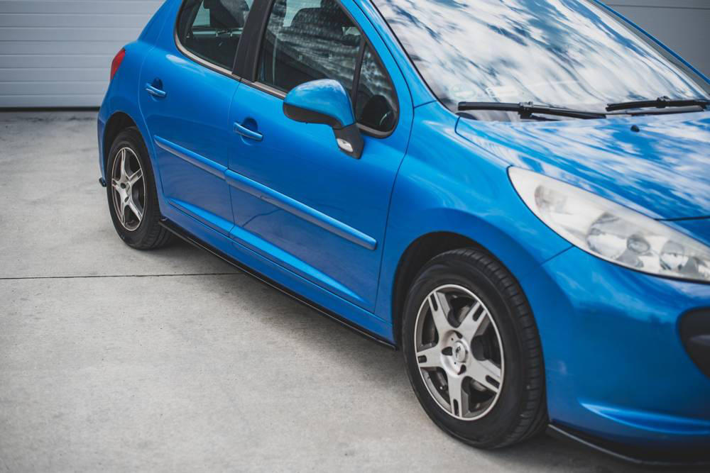 Zijskits Peugeot 207 Sport 06-09 Glans Zwart