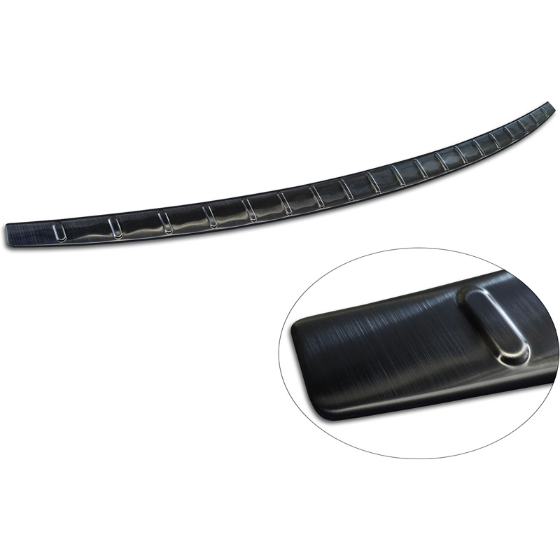 Avisa Zwart RVS Achterbumperprotector  Audi Q5 (GUB) 2025- 'Ribs'
