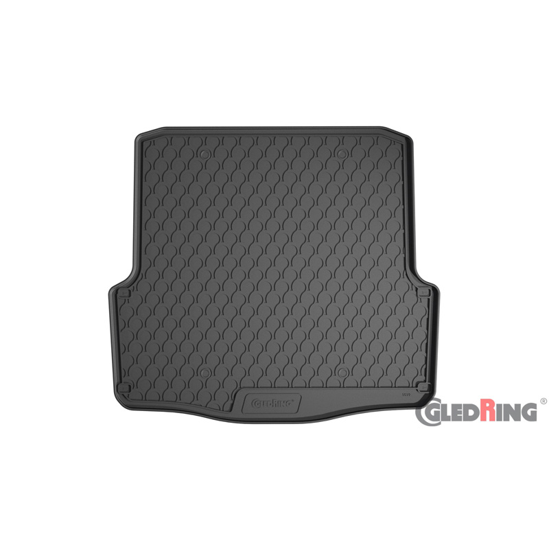 Rubbasol (Rubber) Kofferbakmat  Skoda Octavia II Kombi 2004-2012 (Lage laadvloer)