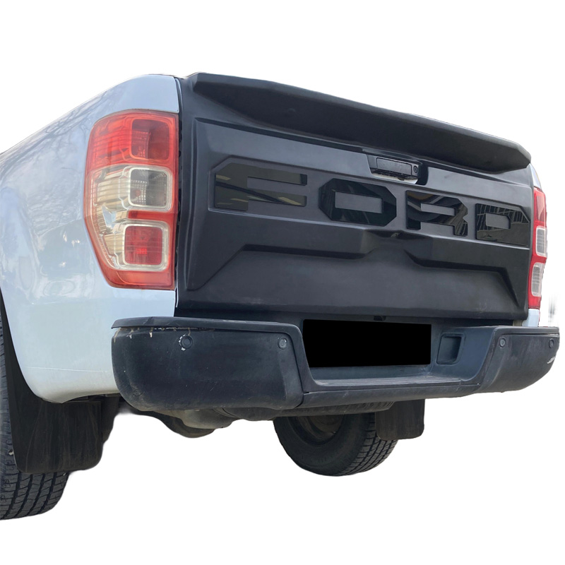 Achterklepcover  Ford Ranger T6/T7/T8 2012-2022 - Matzwart