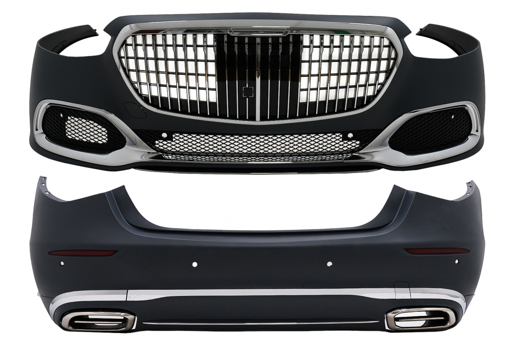 Mercedes S-Klasse W223 Maybach Bumpers Zwart