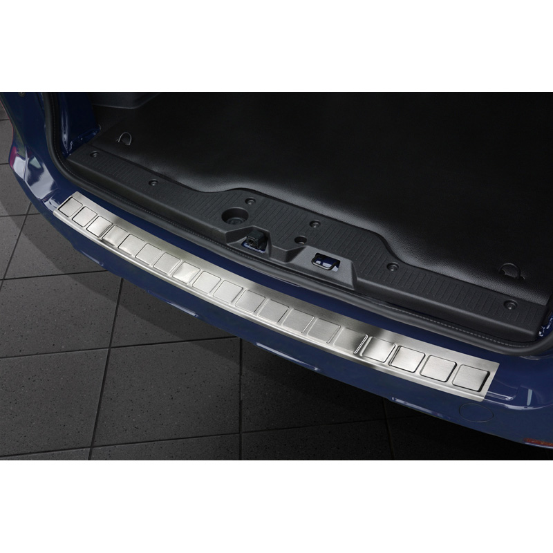 RVS Achterbumperprotector  Dacia Dokker 2012-2017 & 2017- 'Ribs'