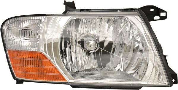 Koplamp rechts PAJERO 00-07 DEPO H4/Chroom