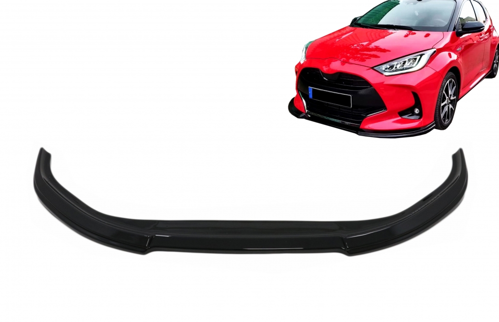 Voorspoiler Glans Zwart Toyota Yaris MK4 XP210