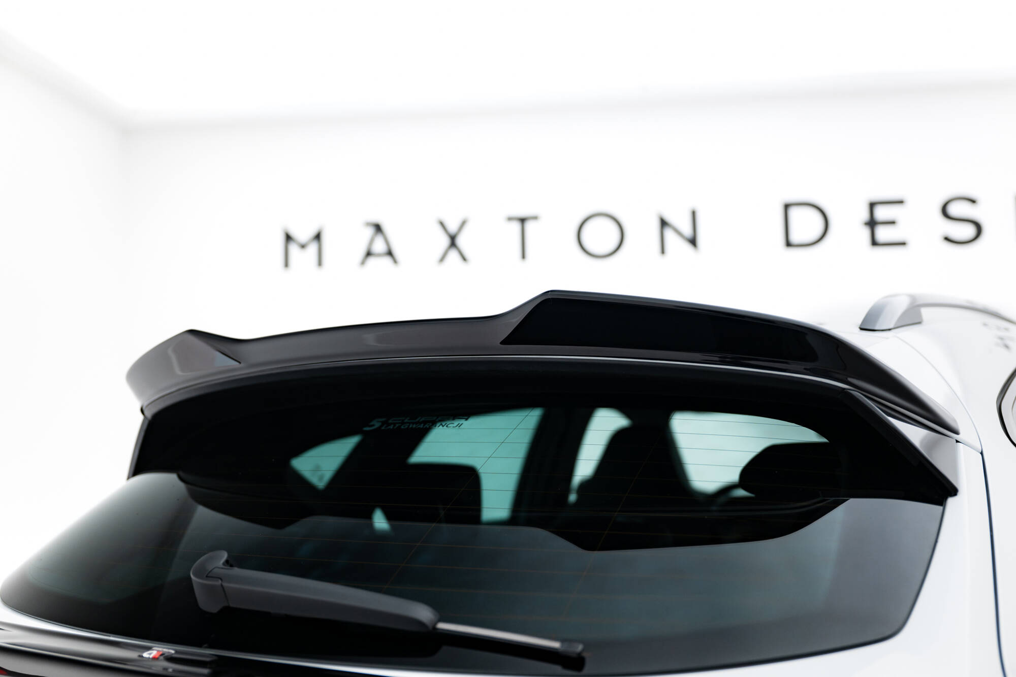 Spoiler Cupra Formentor Maxton Glans Zwart