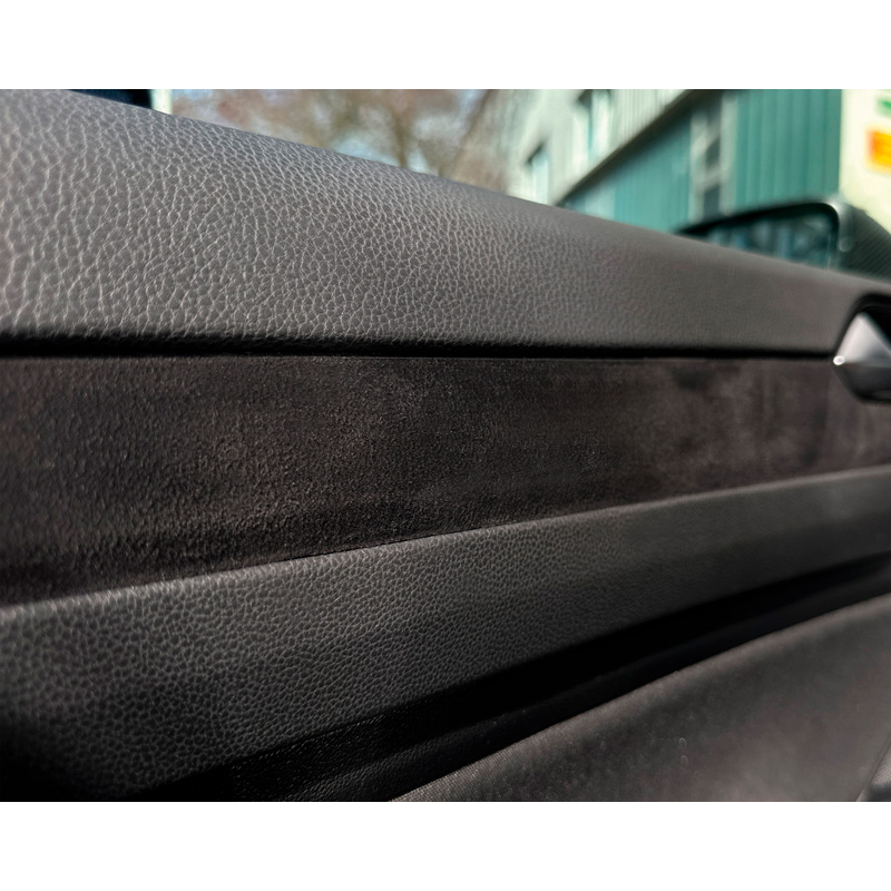Foliatec Cockpit Designfolie Panther Wrap (Alcantara-Look) - Zwart - 75x140cm