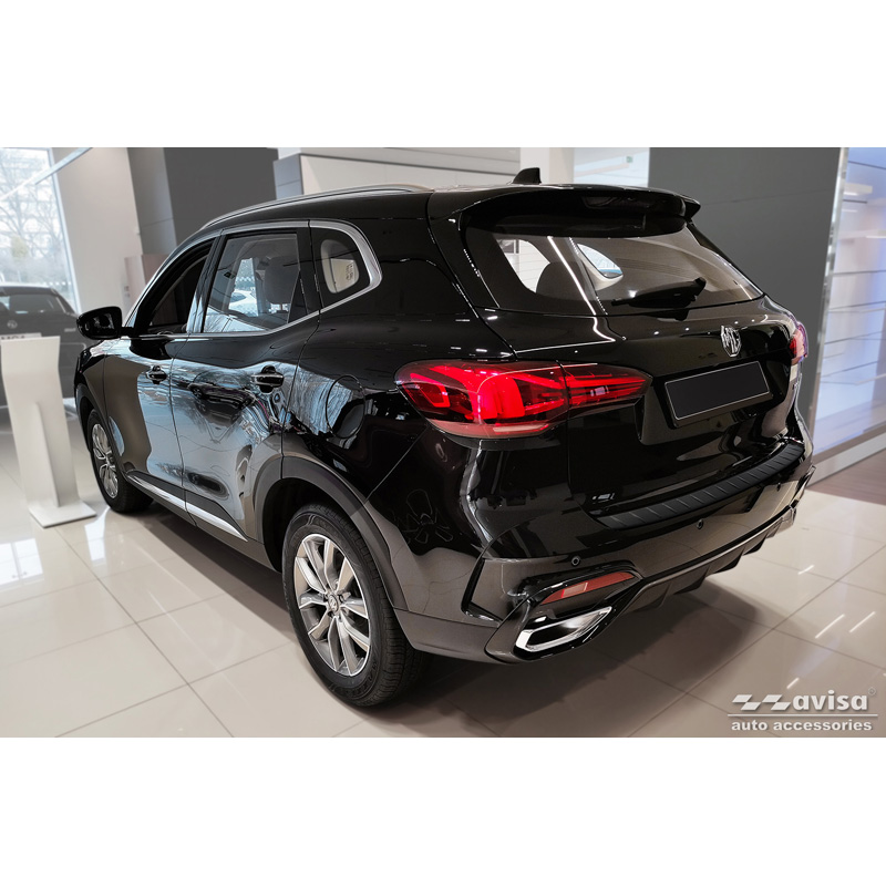 Matzwart RVS Achterbumperprotector  MG (E)HS Facelift 2020-2023 & Facelift 2023-2024 'Ribs'