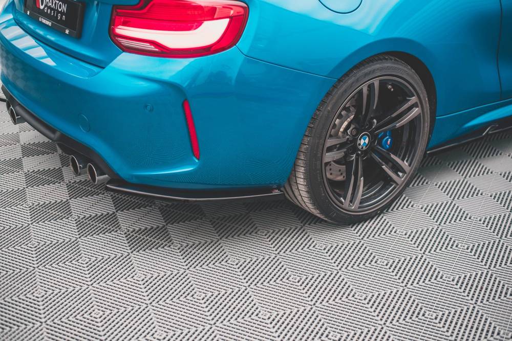 Zijdiffuser V.2 BMW M2 F87 Maxton Glans Zwart