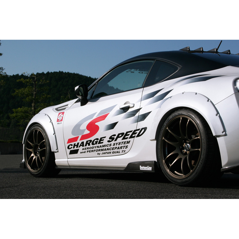 Chargespeed Spatbordverbreders  Toyota GT86 / Subaru BRZ (FRP)