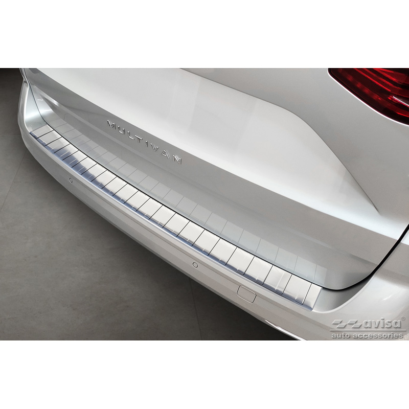 RVS Achterbumperprotector  Volkswagen Multivan T7 2021- - 'Ribs'